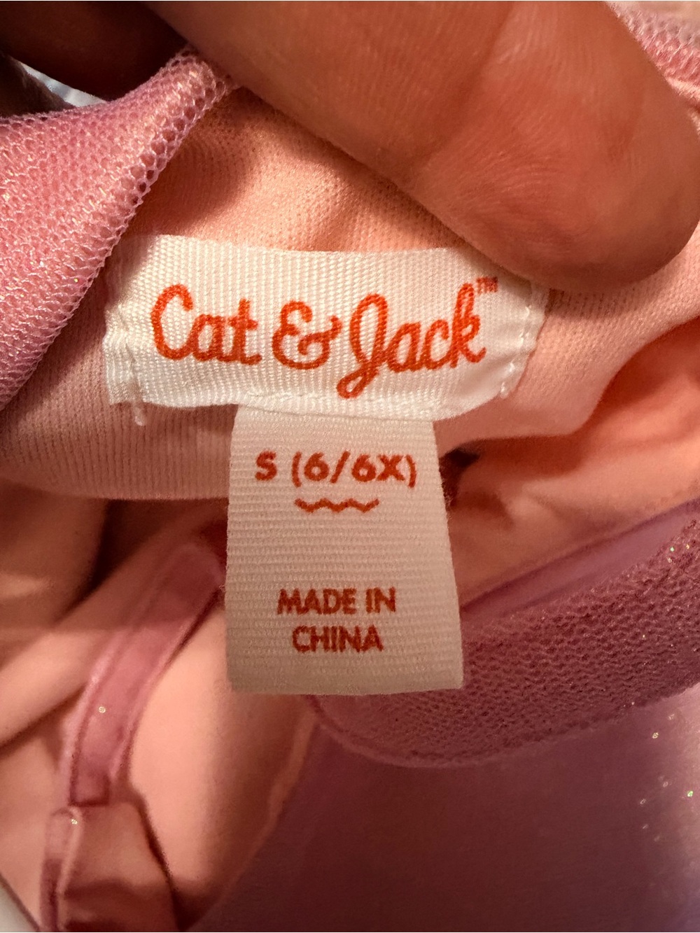 Cat & Jack Pink and Lavender Tulle Dress - Picture 4 of 4